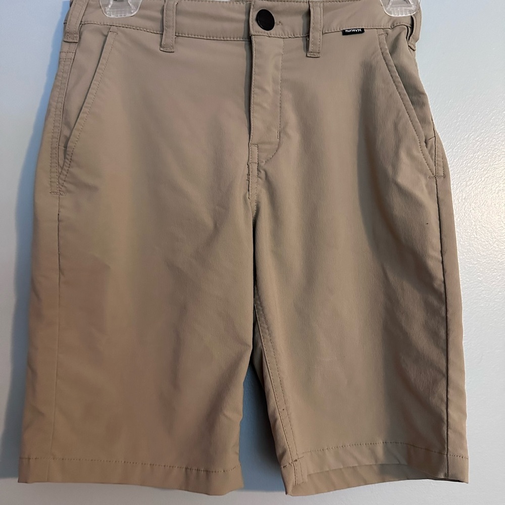 Boys Hurley khaki shorts